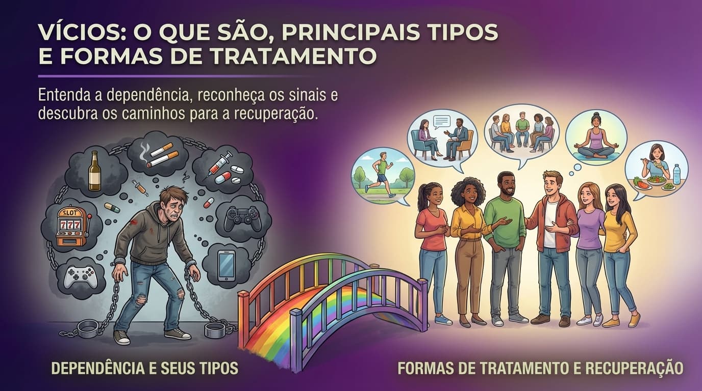 Vícios: o que são, como identificar e quando buscar ajuda psicológica