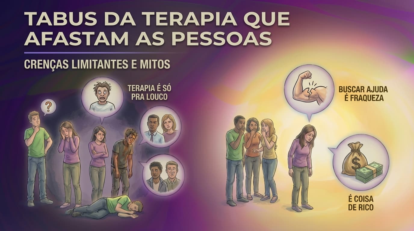 Tabus da terapia: crenças que ainda afastam as pessoas do cuidado psicológico
