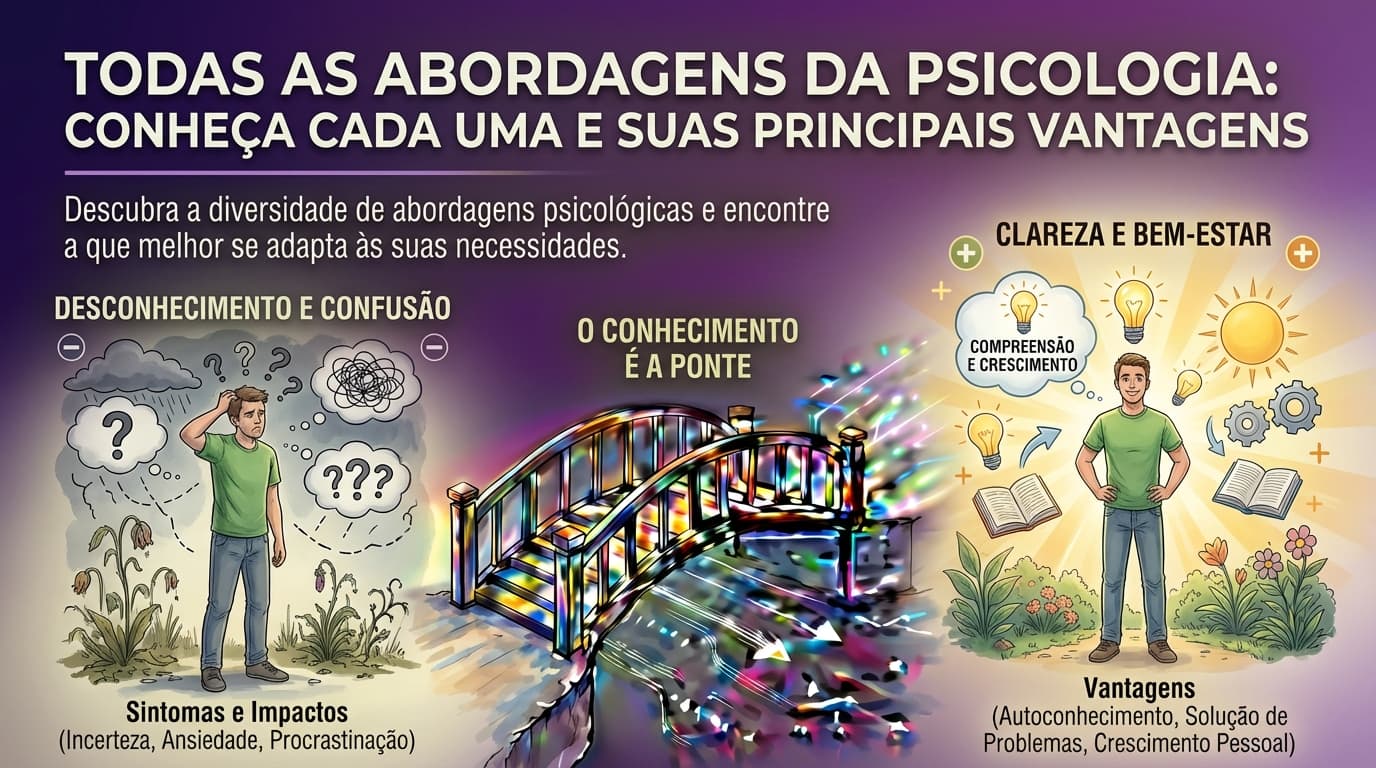 Abordagens da psicologia: conheça as principais linhas terapêuticas e suas vantagens